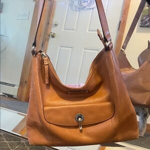 Kate spade hobo shoulder bag leather Brown Leather